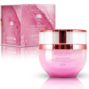 Below Zero Pink Diamond Thermal Mask Hydrolyzed Collagen Cell-Renewal, NWT, $900